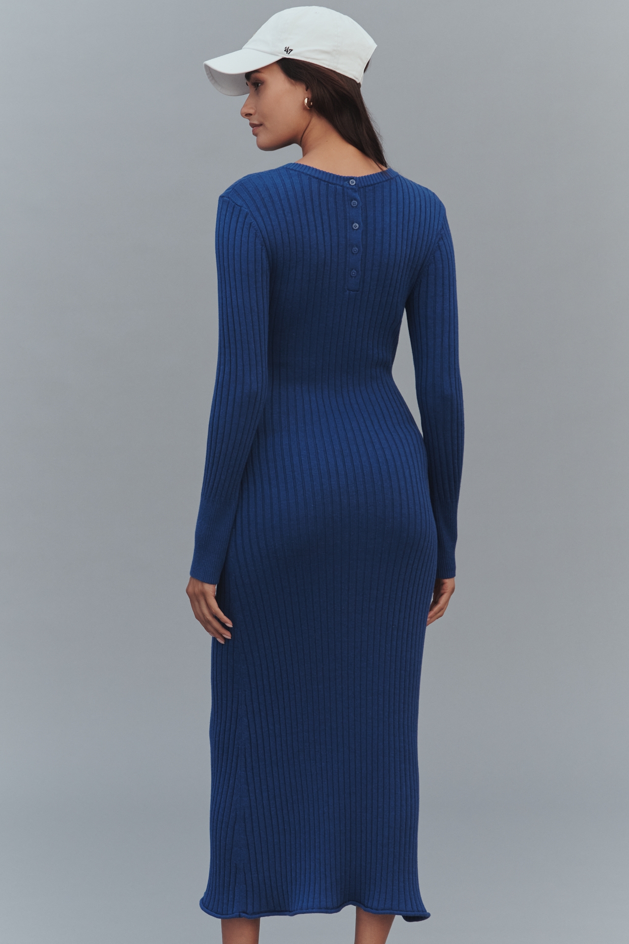 Daily Practice High Tide Long-Sleeve Midi Dress