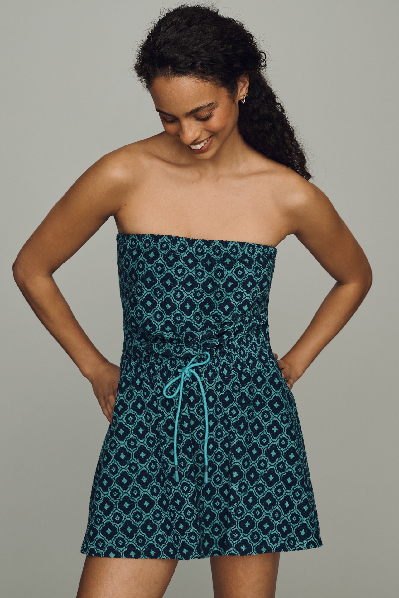 Daily Practice Strapless Mini Dress