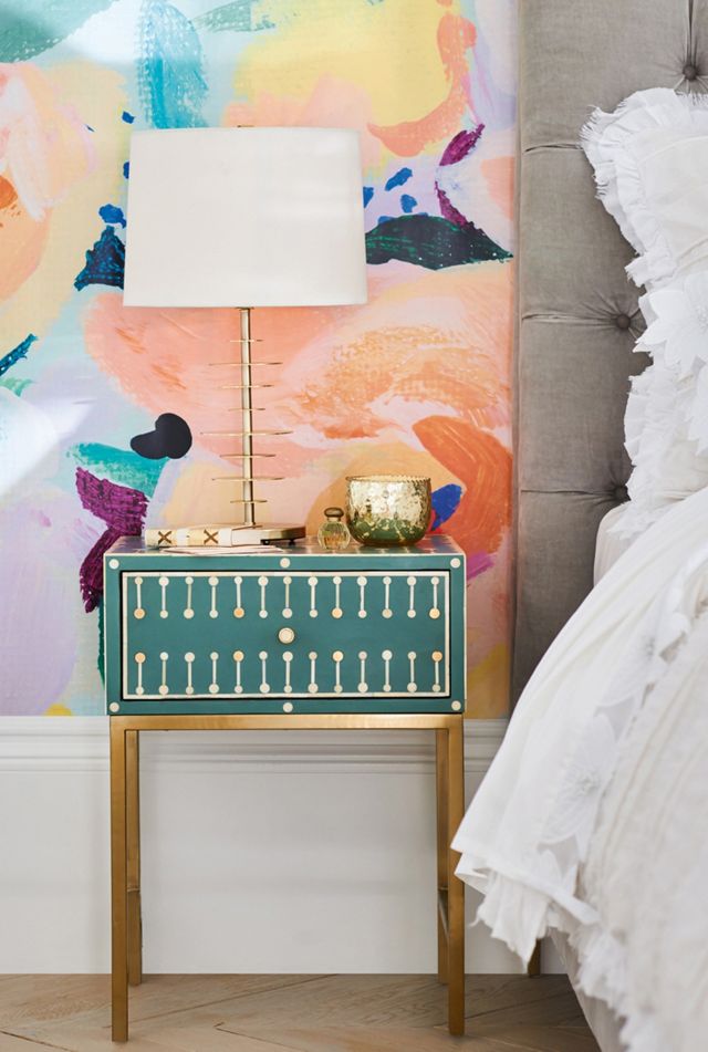 Circle Inlay Nightstand #6