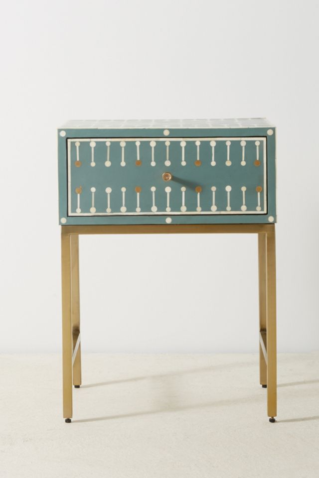 Circle Inlay Nightstand #1