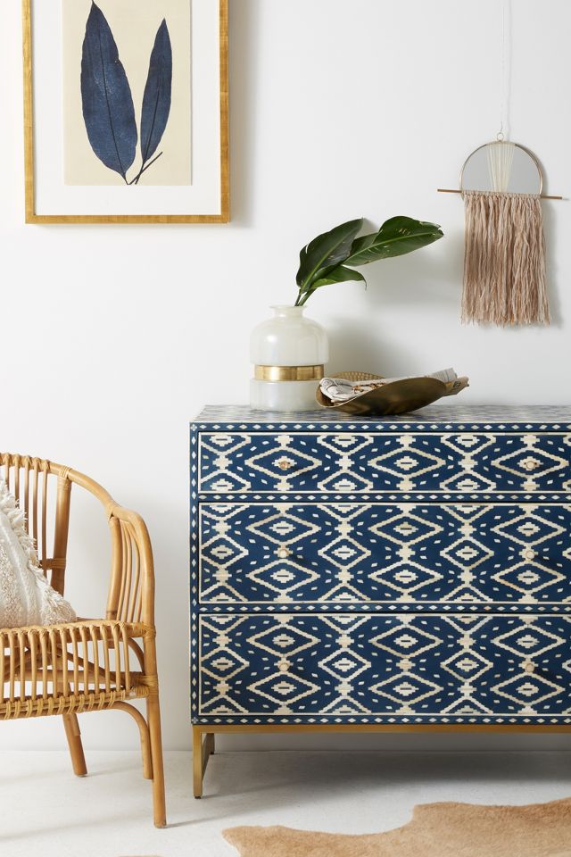 Bone inlay dresser deals anthropologie