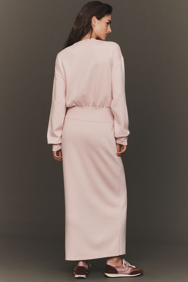 Daily Practice Long-Sleeve Knit Maxi Dress #2