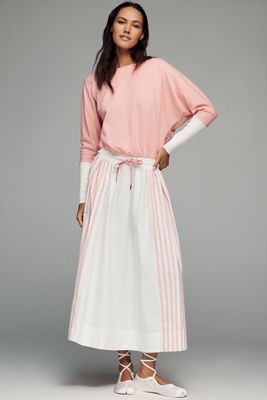 Daily Practice Twofer Long-Sleeve Maxi Dress