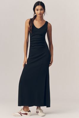 knee length dresses for ladies RibTech* Courtside Long Sleeve Dress | Separate Undershort