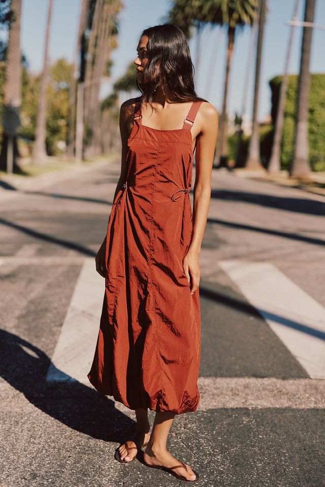 Daily Practice Midi-Kleid mit Blasensaum #3