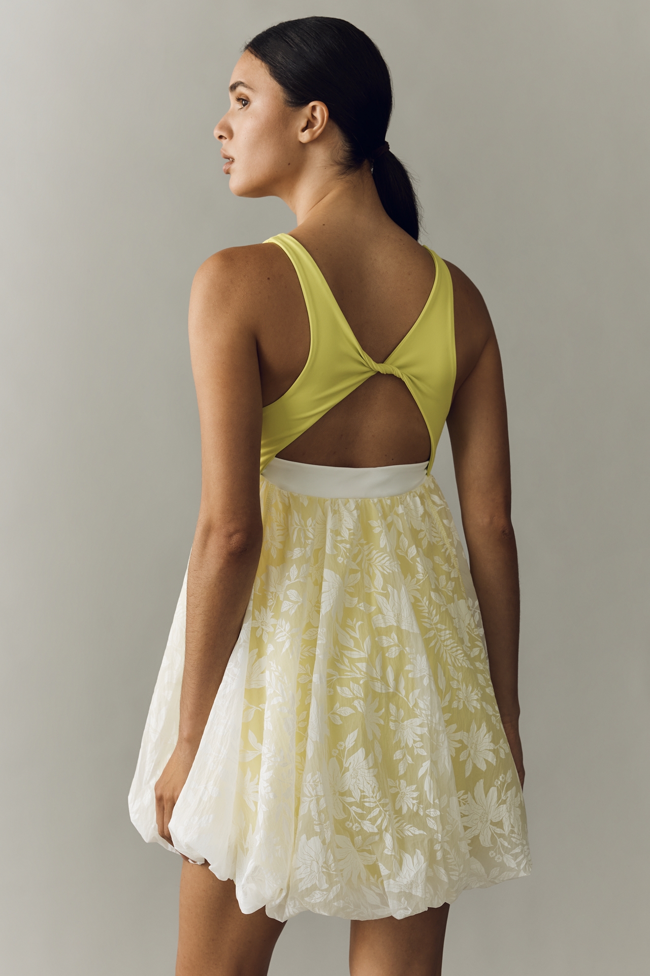 Daily Practice Jungle Hike Bubble Mini Dress