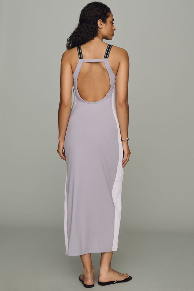Daily Practice Open Back Column Midi Dress #3