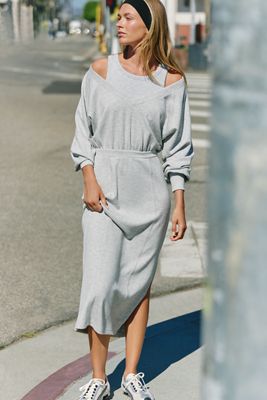 Daily Practice Double Up Midi Dress