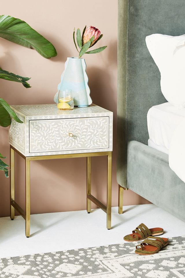 Bedside table store anthropologie