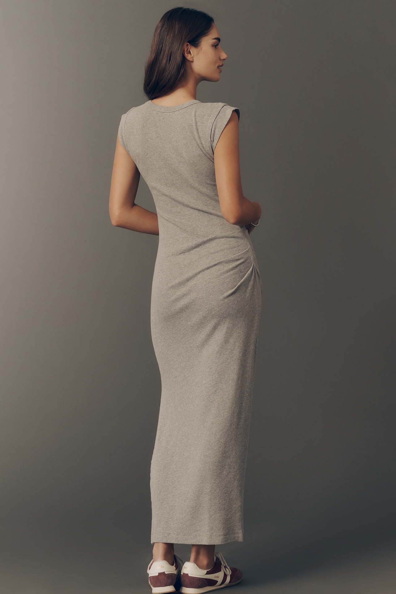 Michael Stars Calliope Sleeveless Midi Dress
