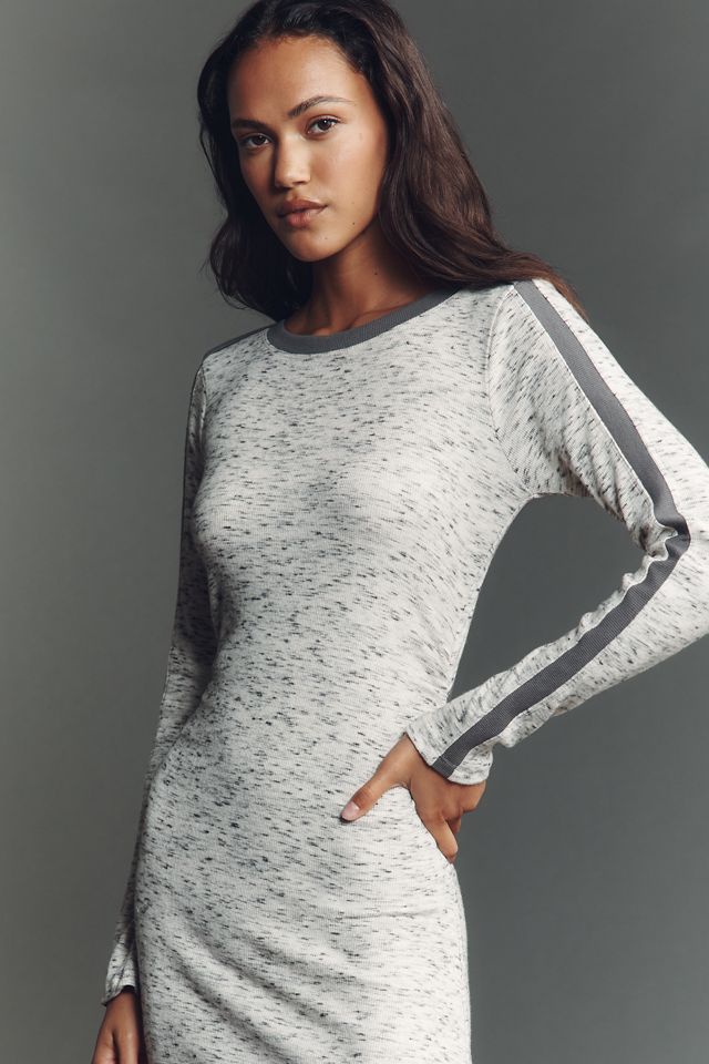 Daily Practice Long-Sleeve Fitted Midi Dress #2