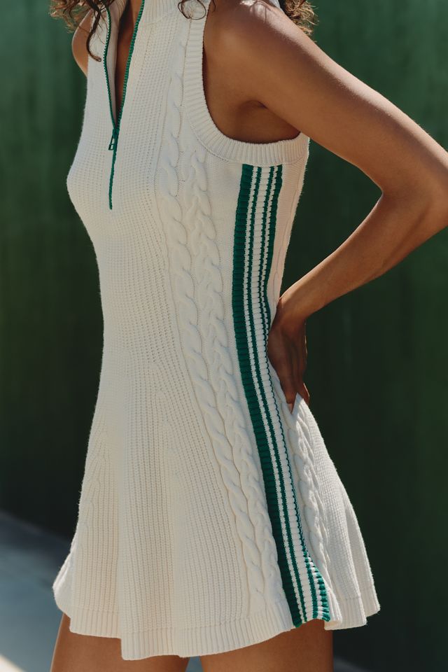 Daily Practice Side Lines Half-Zip Mini Dress