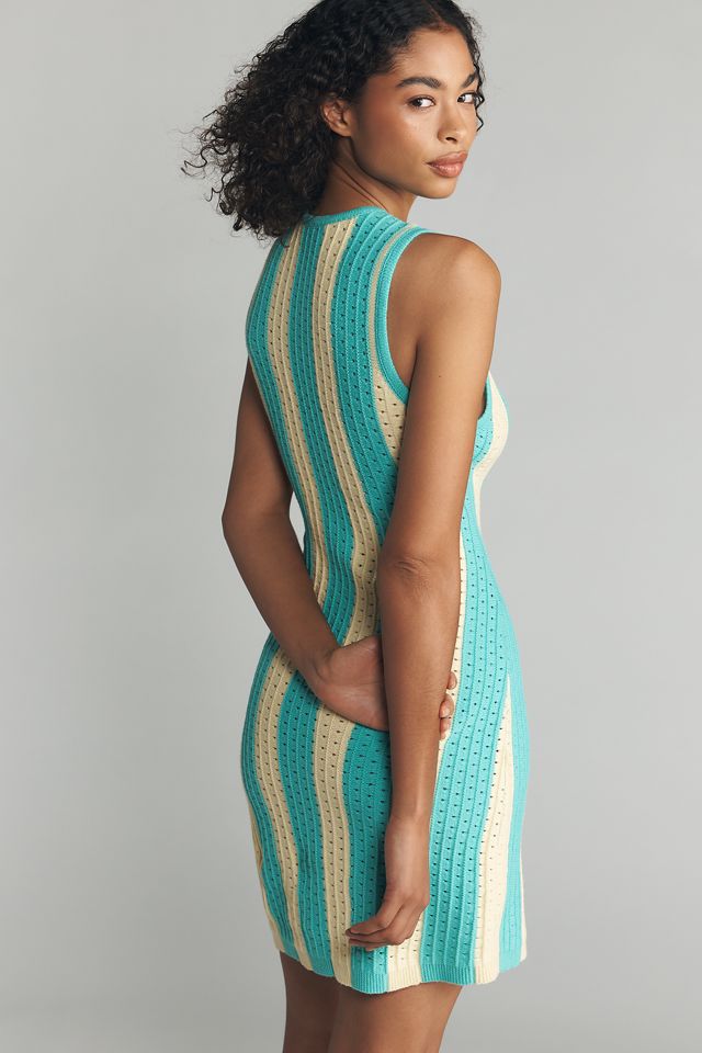 Daily Practice Striped Knit Mini Dress | Anthropologie