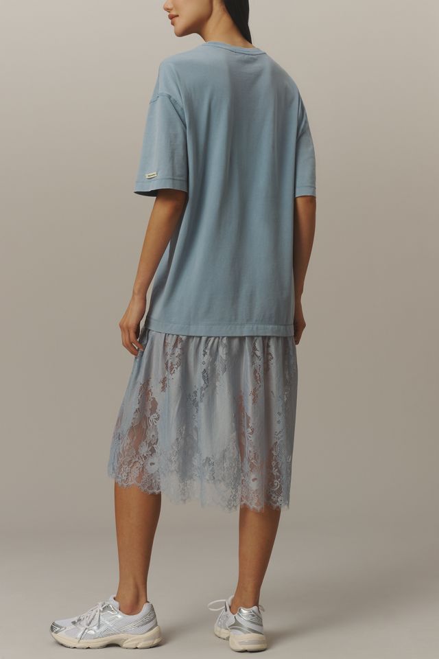 Daily Practice Oversized Twofer Tee | Anthropologie