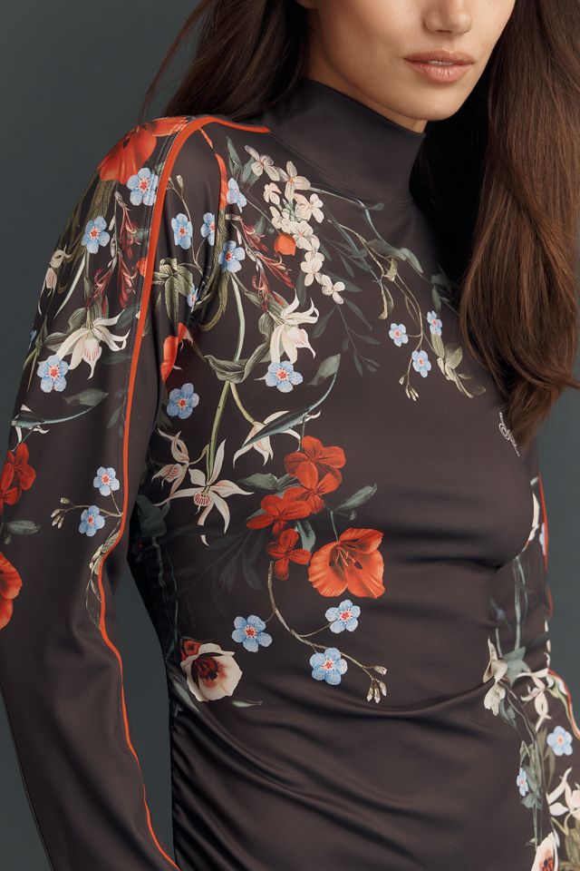 Daily Practice Long-Sleeve Piped Mini Dress #1