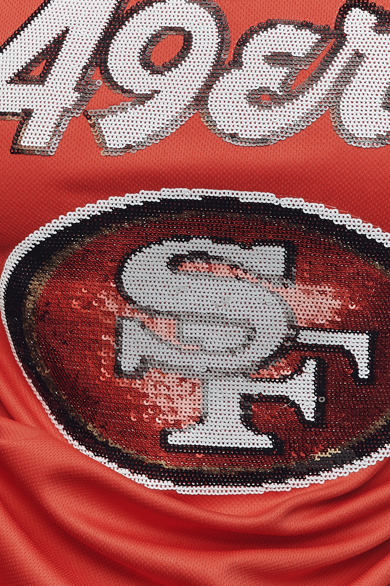 The Wild Collective x Anthropologie NFL Long-Sleeve Sequin Jersey