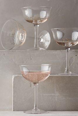 Bubbled-Up Coupes, Set of 4