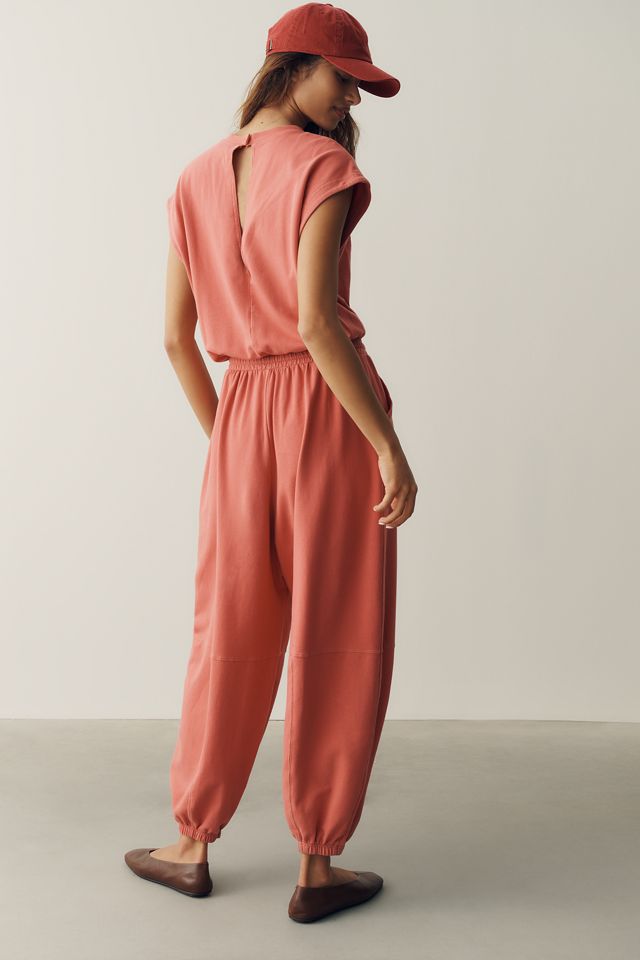 Daily Practice Short Sleeve Knit Jumpsuit #2