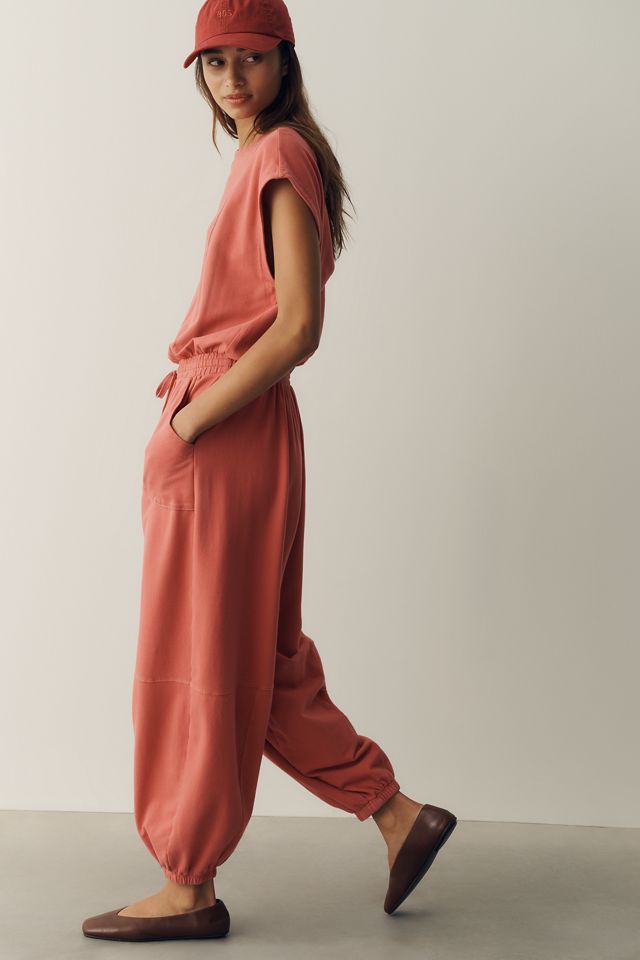 Daily Practice Short Sleeve Knit Jumpsuit #4