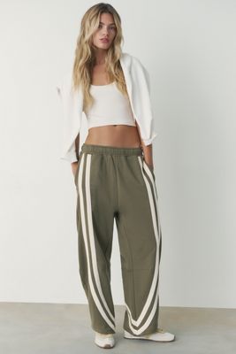 Araminta James 100% Cotton Barrel Track Pants