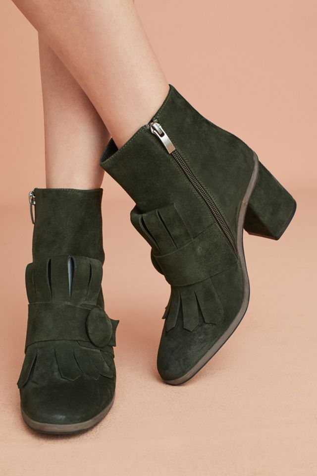 Bruno Premi Kiltie Suede Booties #1