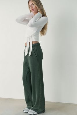 Z Supply Hunter 100% Cotton Knit Pants