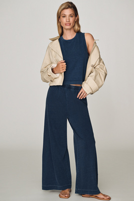 Z Supply Scout 100% Cotton Wide-Leg Pants | Anthropologie