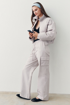 Daily Practice Astoria Wide-Leg Cargo Pants by Anthropologie