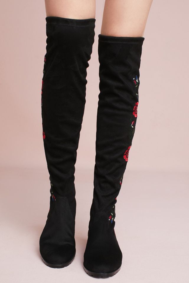 Bruno Premi Over-The-Knee Embroidered Boots #1