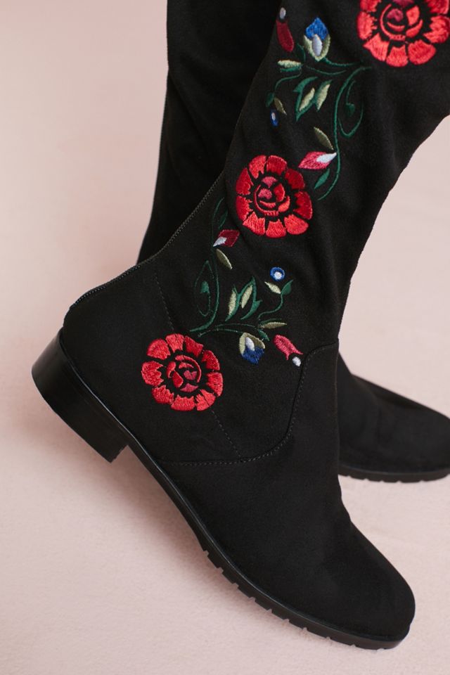 Bruno Premi Over-The-Knee Embroidered Boots #2