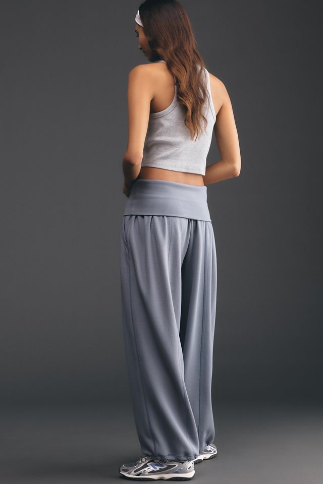Daily Practice Foldover Balloon Pants in Willow #3