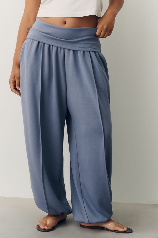 Daily Practice Foldover Balloon Pants in Willow #8