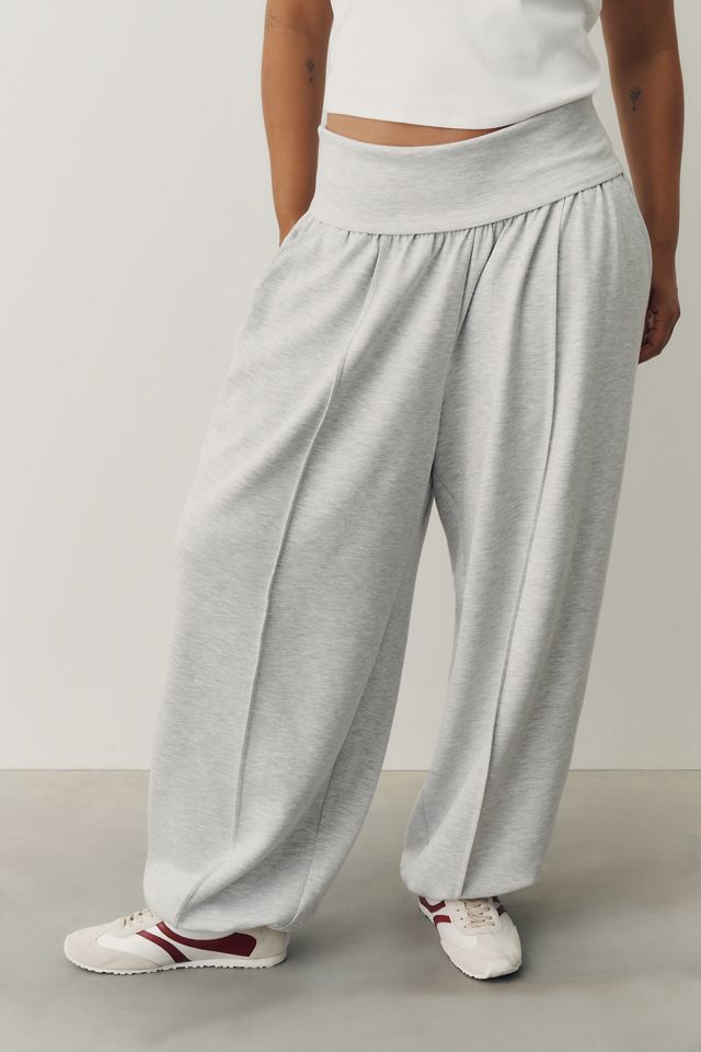 Daily Practice Foldover Balloon Pants in Willow #1