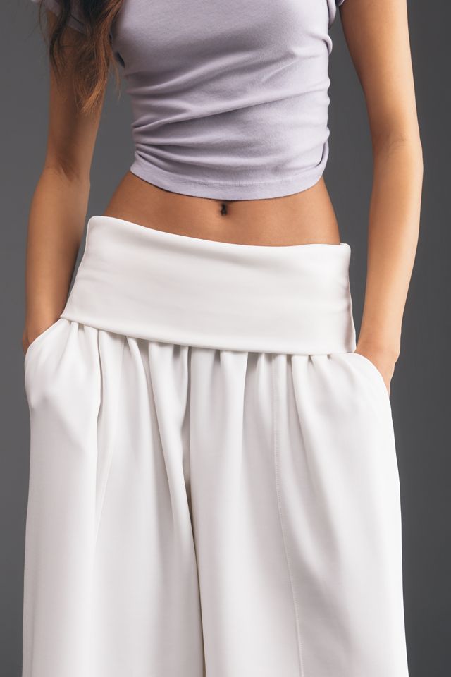 Daily Practice Foldover Balloon Pants in Willow #5