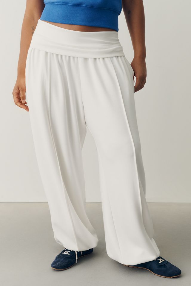 Daily Practice Foldover Balloon Pants in Willow #7