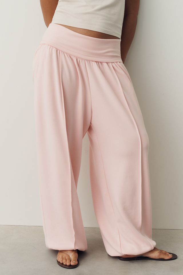 Daily Practice Foldover Balloon Pants in Willow #7