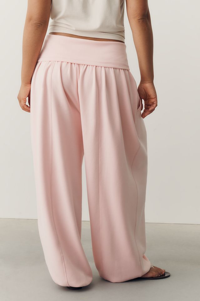 Daily Practice Foldover Balloon Pants in Willow #9