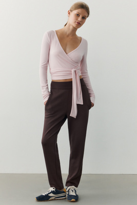 Daily Practice Slim Day Joggers Pants In Brown