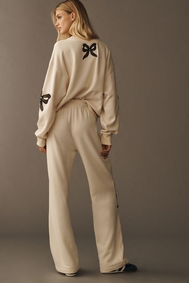 LoveShackFancy Elma Sweatpants #2