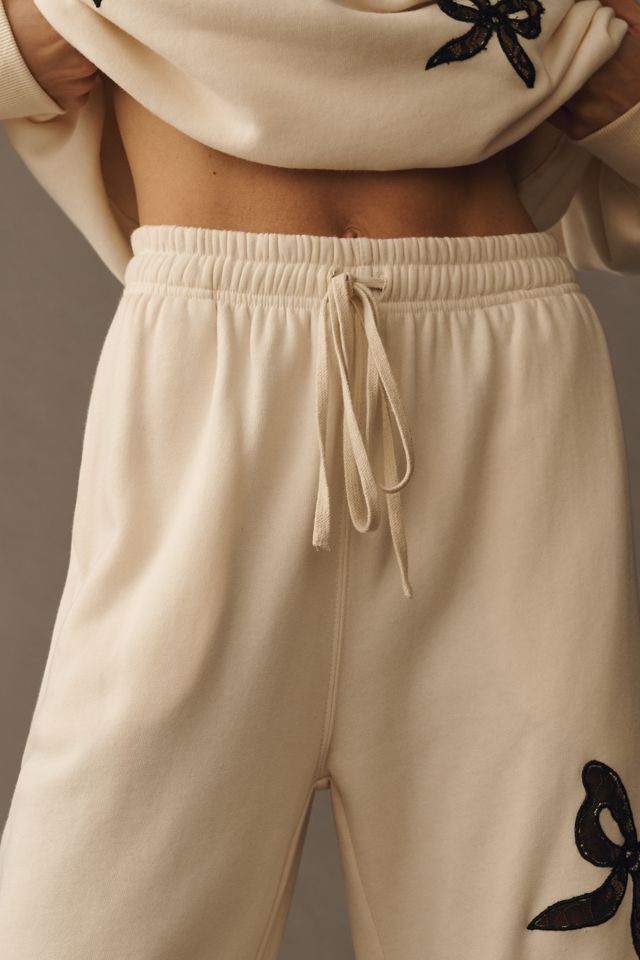 LoveShackFancy Elma Sweatpants #3