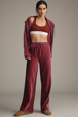 Daily Practice By Anthropologie Daily Practice Front Stage Sweatpants In Purple