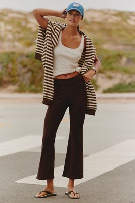 DONNI. Rib Kick-Flare Pants