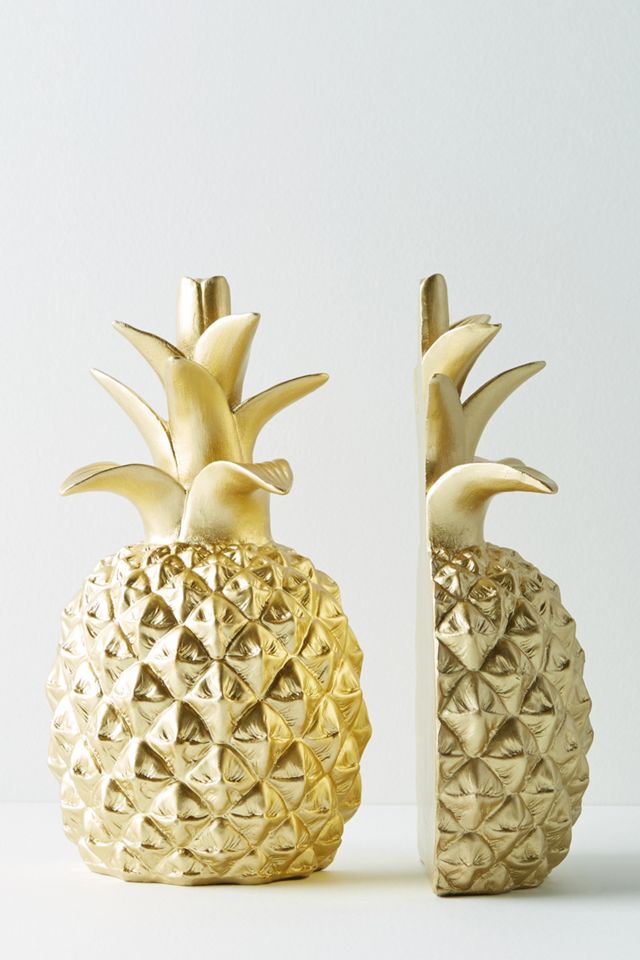 Pineapple Bookends #1