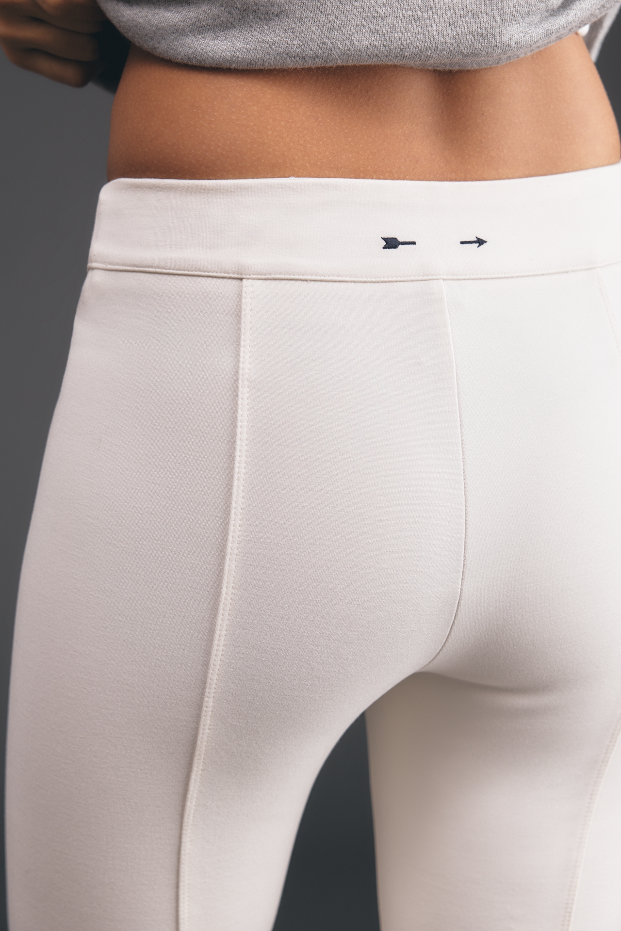 The Upside Bonnie Kick-Flare Knit Chino Pants