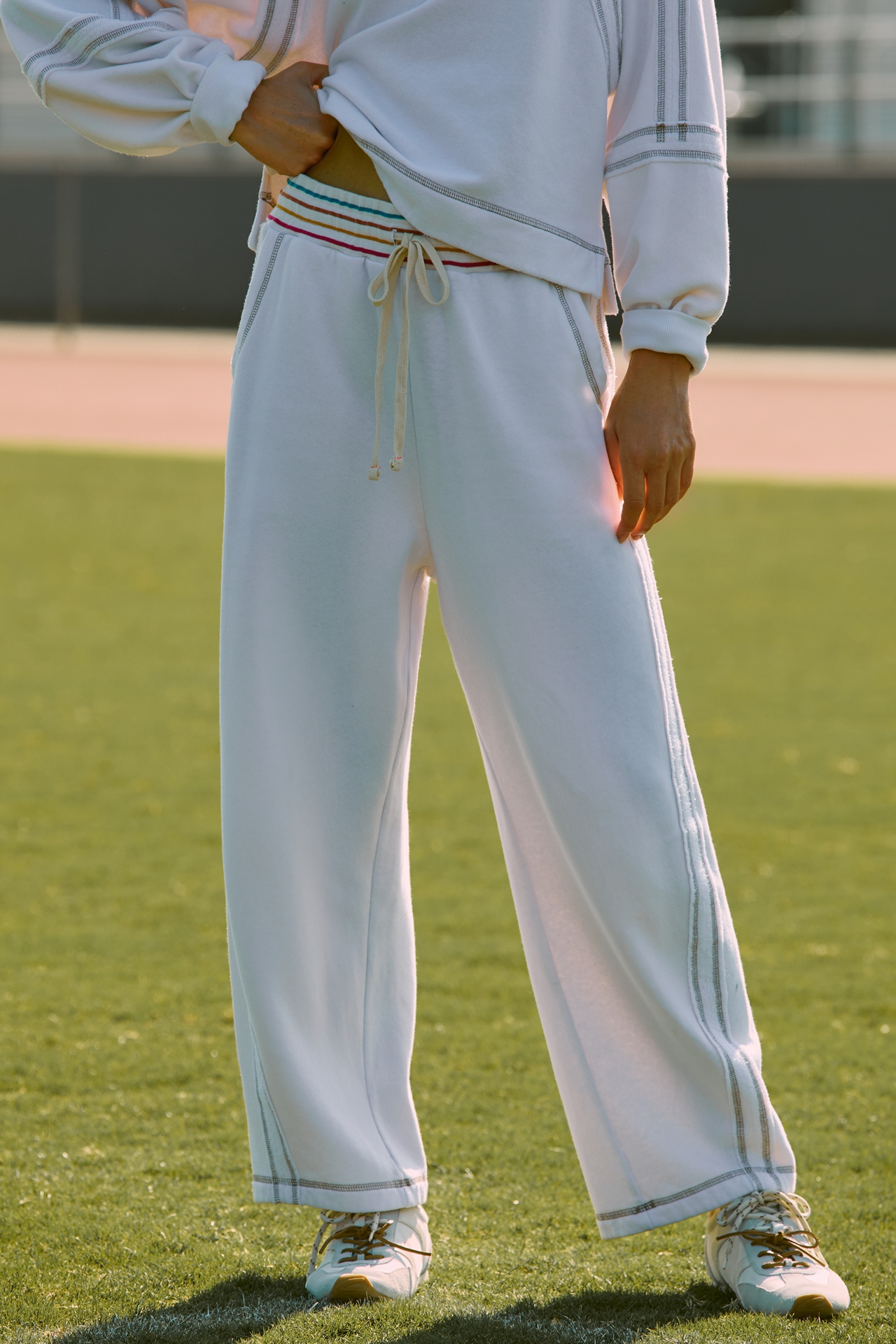Sundry Raw Seamed Lounge Pants