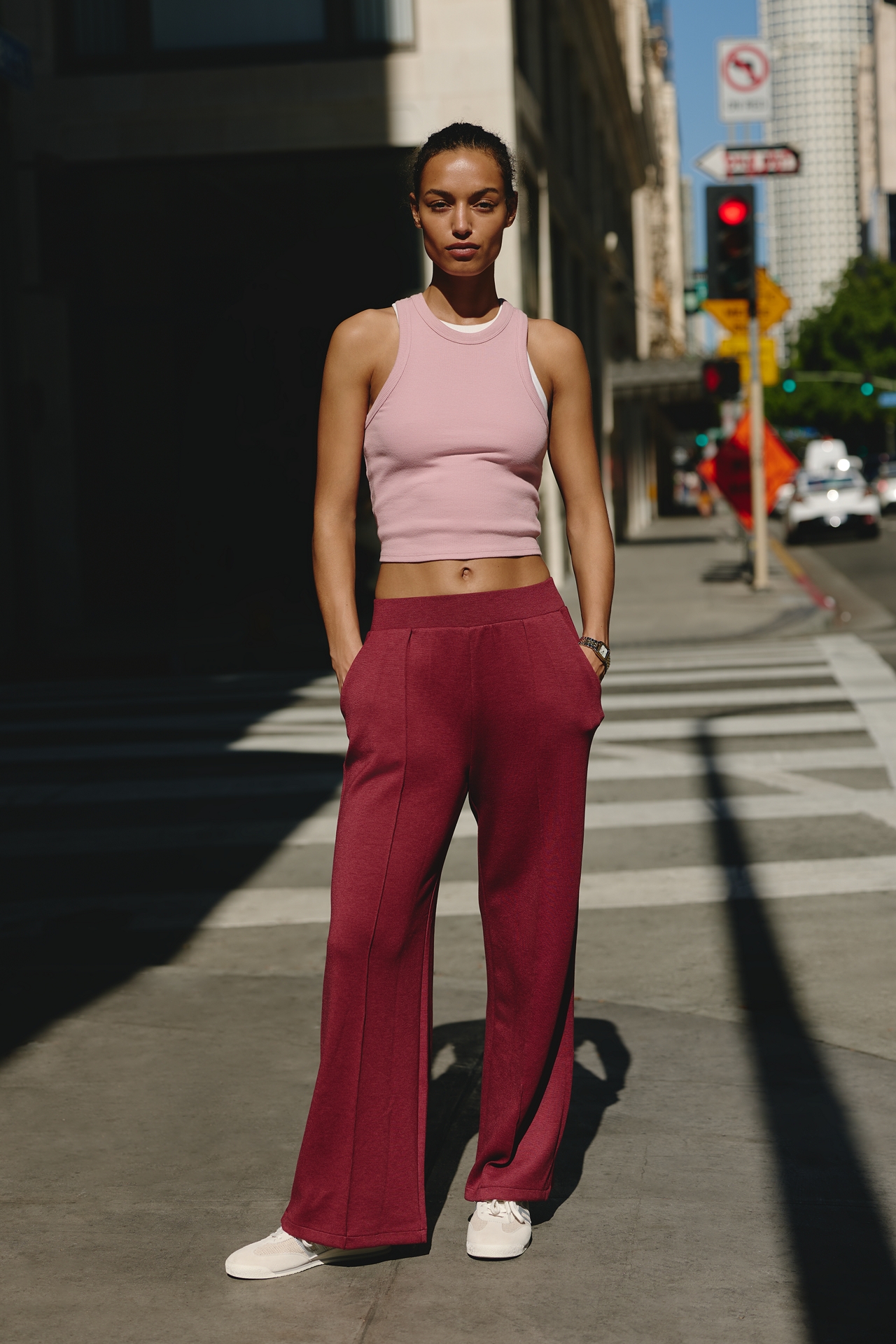 Beyond Yoga Softspring Wide-Leg Pants