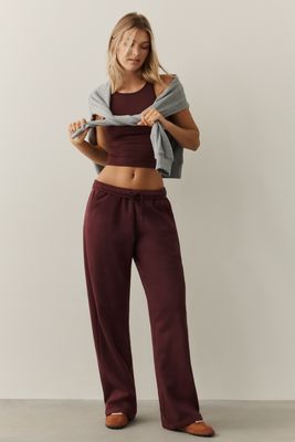 Daily Practice Fleece Wide-Leg Sweatpants