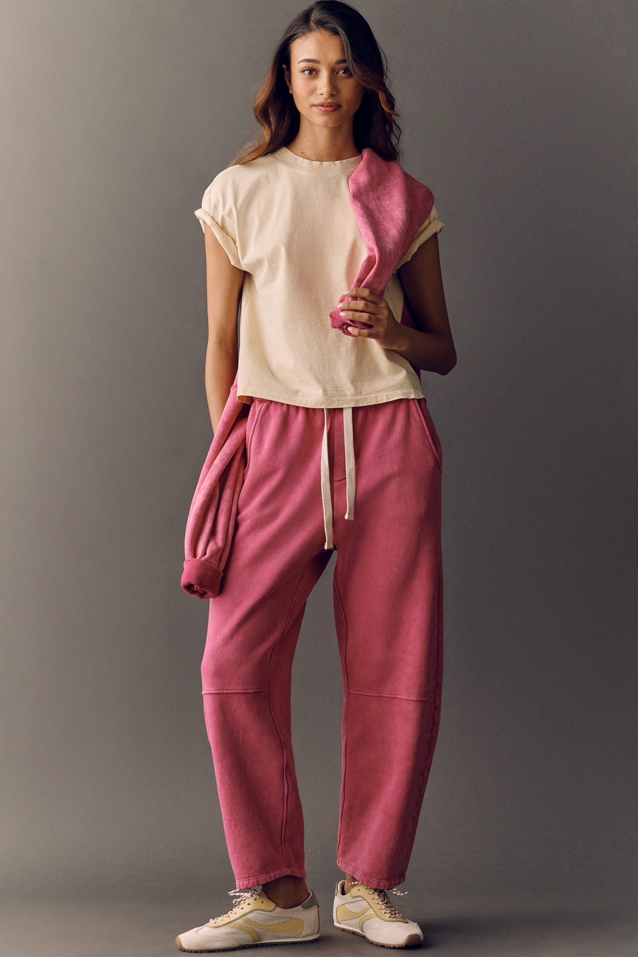 Electric & Rose Barrel Drawstring Pants