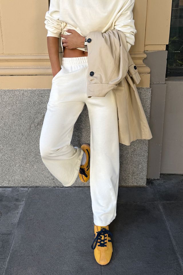 Back When 100% Cotton Wide-Leg Sweatpants #3