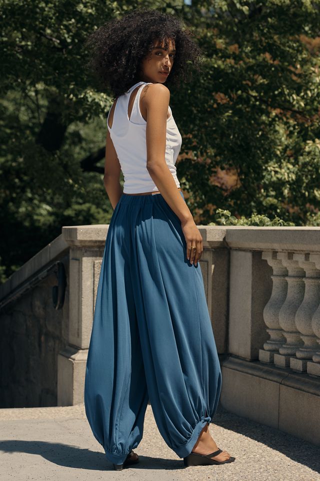 Daily Practice Twist Bubble Pants | Anthropologie